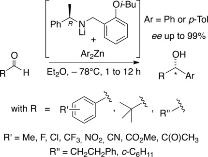 Chiral Lithium Amido Aryl Zincates: Simple and Efficient Chemo- and Enantio-Selective Aryl Transfer Reagents
