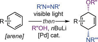 Palladium-Catalyzed Dearomative syn-1,4-Oxyamination