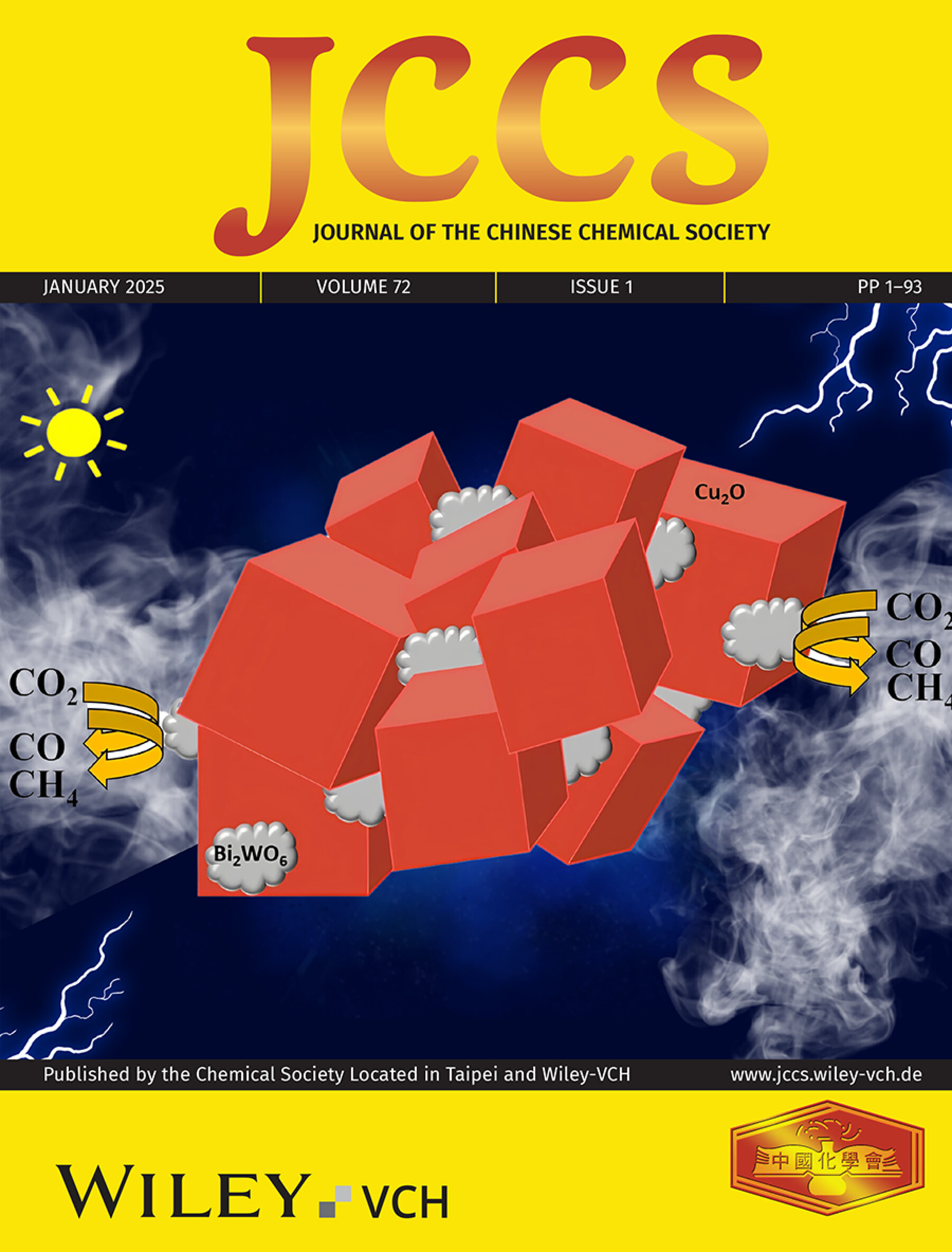 Cover: Journal of the Chinese Chemical Society 01/2025