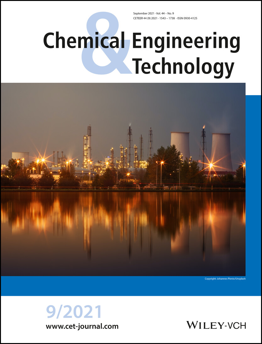 Cover Picture: Chem. Eng. Technol. 9/2021 Volume 44 Issue 9, 2021
