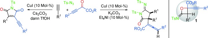 Three-Component Assembly and Divergent Ring-Expansion Cascades of Functionalized 2-Iminooxetanes