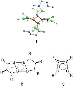 Dianionen von Tetraboranen(4): gefaltete aromatische Vierringe und ihre Reaktionen unter Erhaltung der Aromatizität