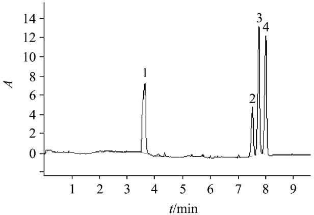 Separation of Aminobenzoic Acids by Gold Nanoparticle- modified Capillary Electrophoresis