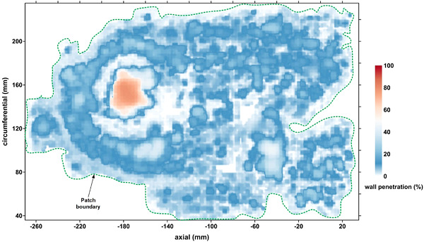 Characterization of corrosion morphologies from deteriorated underground cast iron water pipes