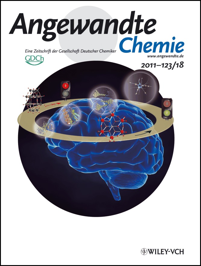Innentitelbild: Polyoxometalates as Inhibitors of the Aggregation of Amyloid β Peptides Associated with Alzheimer’s Disease (Angew. Chem. 18/2011)