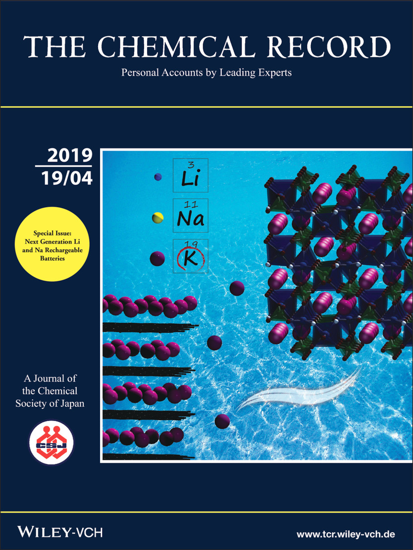 Inside Front Cover: Polyanionic Compounds for Potassium-Ion Batteries (Chem. Rec. 4/2019) Volume 19 Issue 4, 2019