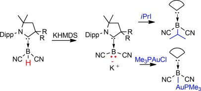 Deprotonierung eines Borhydrids und Synthese eines Carben- stabilisierten Borylanions