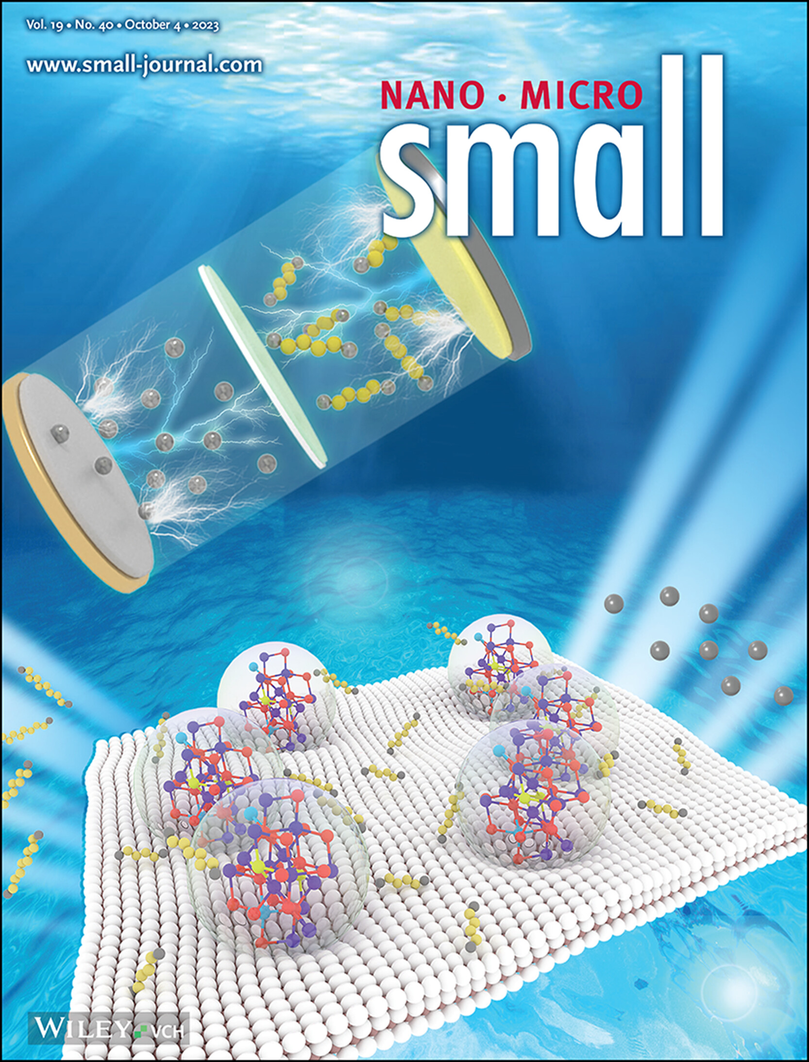 Dual-Defect Engineering of Bidirectional Catalyst for High-Performing Lithium-Sulfur Batteries (Small 40/2023) Volume 19 Issue 40, 2023