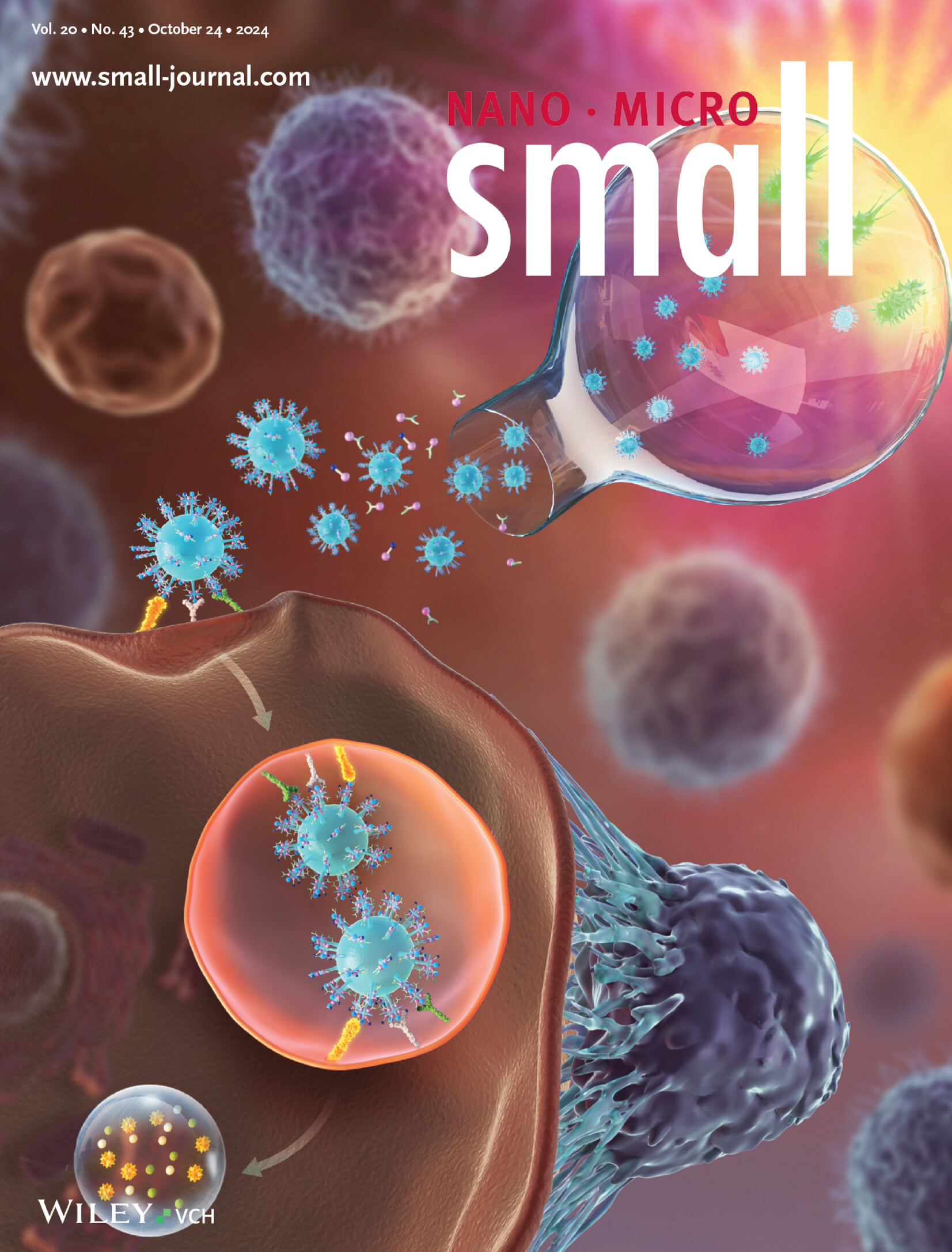 Lysosome-Targeting Bacterial Outer Membrane Vesicles for Tumor Specific Degradation of PD-L1 (Small 43/2024) Volume 20 Issue 43, 2024