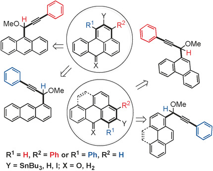 Radical Alkyne peri-Annulation Reactions for the Synthesis of Functionalized Phenalenes, Benzanthrenes, and Olympicene