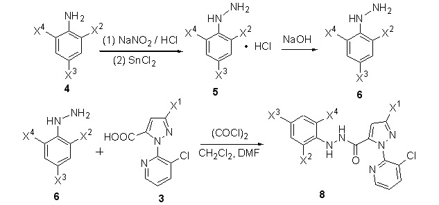 Design, Synthesis and Biological Activities of Novel Benzoyl Hydrazines Containing Pyrazole