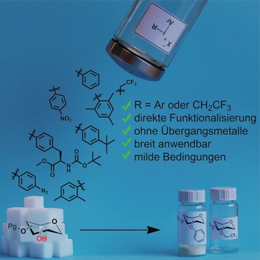 Efficient O-Functionalization of Carbohydrates with Electrophilic Reagents