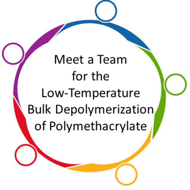 A Team for the Low-Temperature Bulk Depolymerization of Polymethacrylates