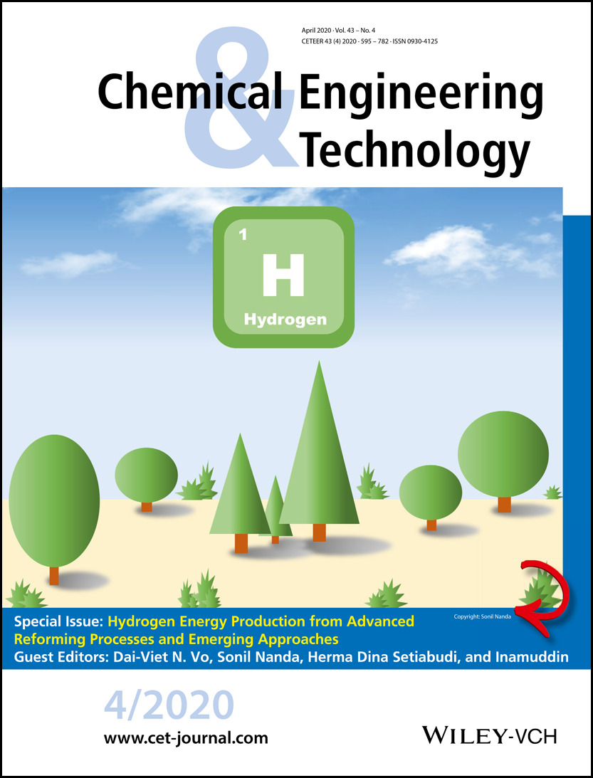 Cover Picture: Chem. Eng. Technol. 4/2020 Volume 43 Issue 4, 2020