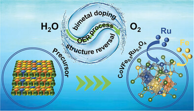 Tuning Octahedron Sites of CoV2O4 via Cationic Competition for Efficient Oxygen Evolution Reaction