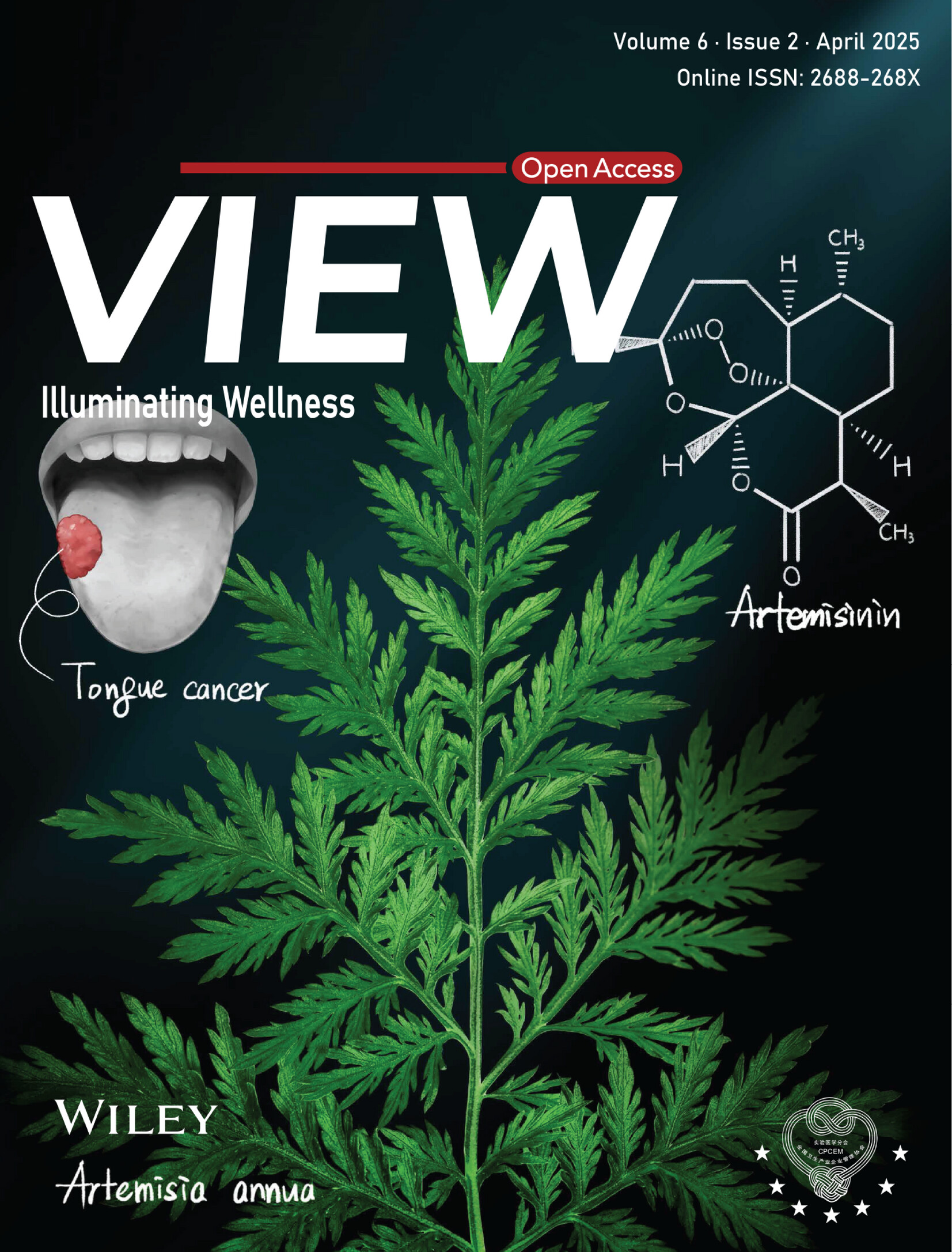 Inside Front Cover: Targeting the integrin beta 1-focal adhesion kinase axis with artemisinin: Biophysical disruption of cell adhesion, migration, and invasion in tongue cancer (View 2/2025) Volume 6 Issue 2, 2025