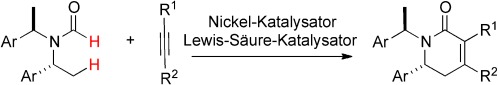 Nickel-katalysierte Cycloaddition durch zwei sequenzielle C-H-Aktivierungen