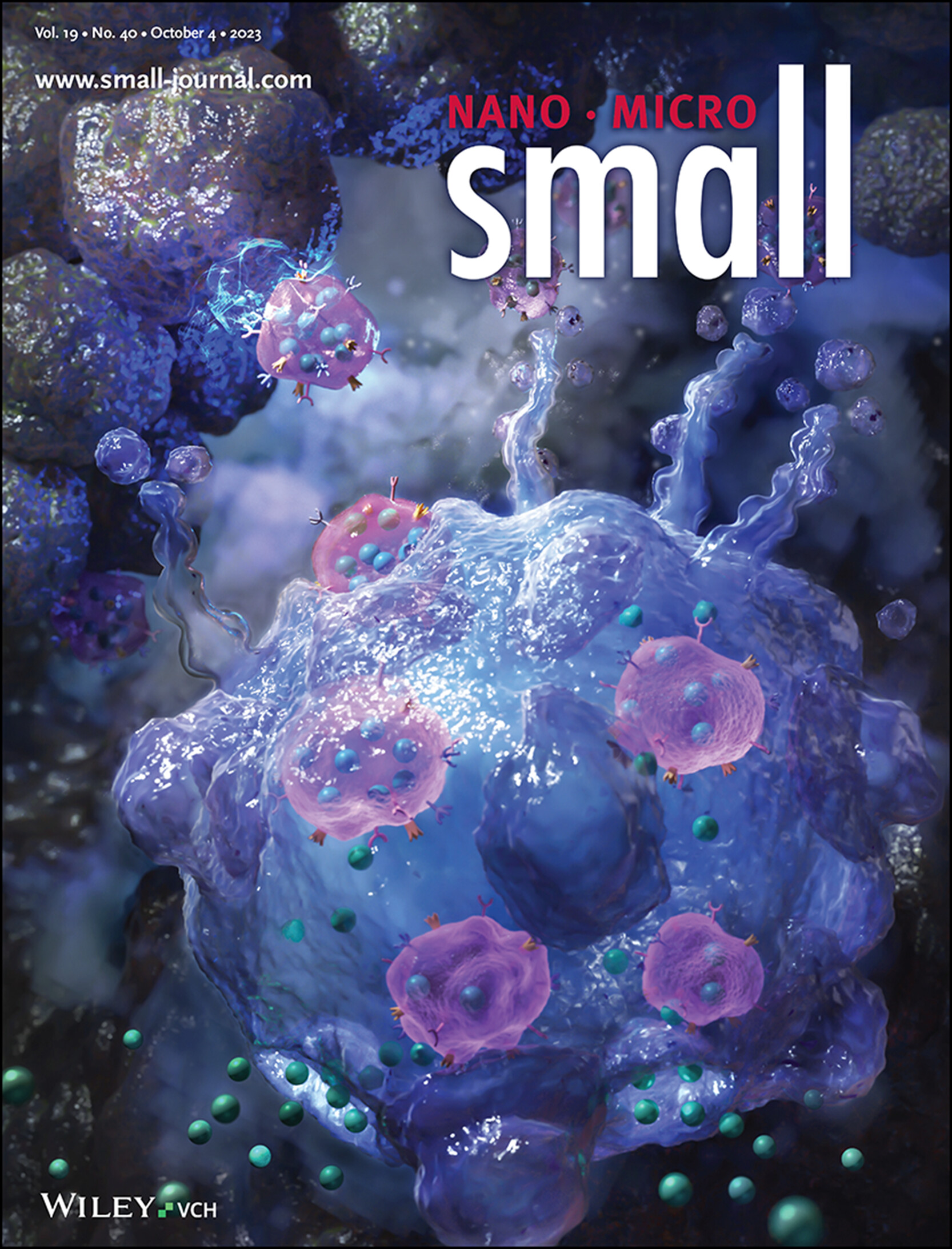 Encapsulation of Nano-Bortezomib in Apoptotic Stem Cell-Derived Vesicles for the Treatment of Multiple Myeloma (Small 40/2023) Volume 19 Issue 40, 2023