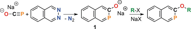Simple Synthesis of Functionalized 2-Phosphanaphthalenes