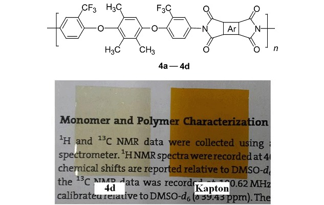 Synthesis and Properties of New Fluorinated Polyimides Derived from an Unsymmetrical and Noncoplanar Diamine