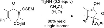 Diastereospecific Nazarov Cyclization of Fully Substituted Dienones: Generation of Vicinal All-Carbon-Atom Quaternary Stereocenters