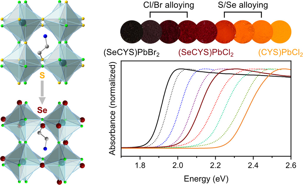 3D Lead-Organoselenide-Halide Perovskites and their Mixed-Chalcogenide and Mixed-Halide Alloys