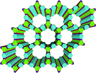 A Belt-Shaped, Blue Luminescent, and Semiconducting Covalent Organic Framework