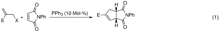 A Catalytic Carbon–Phosphorus Ylide Reaction: Phosphane-Catalyzed Annulation of Allylic Compounds with Electron-Deficient Alkenes