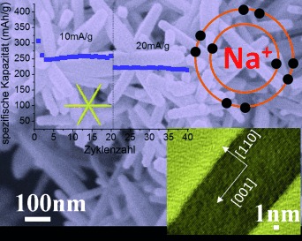 Wet-Chemical Synthesis of Phase-Pure FeOF Nanorods as High-Capacity Cathodes for Sodium-Ion Batteries