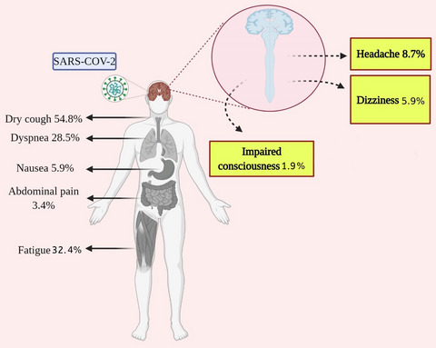 Central nervous system manifestations in COVID-19 patients: A systematic review and meta-analysis
