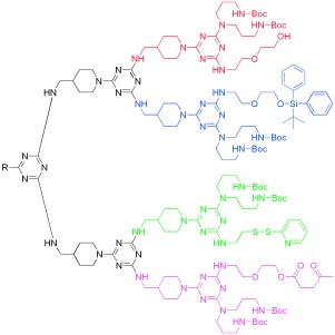 Synthesis and Manipulation of Orthogonally Protected Dendrimers: Building Blocks for Library Synthesis