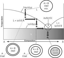 Optimized Coating through Phase Separation in Tablets by Melt Crystallization