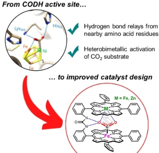 Bio-Inspired Bimetallic Cooperativity Through a Hydrogen Bonding Spacer in CO2 Reduction