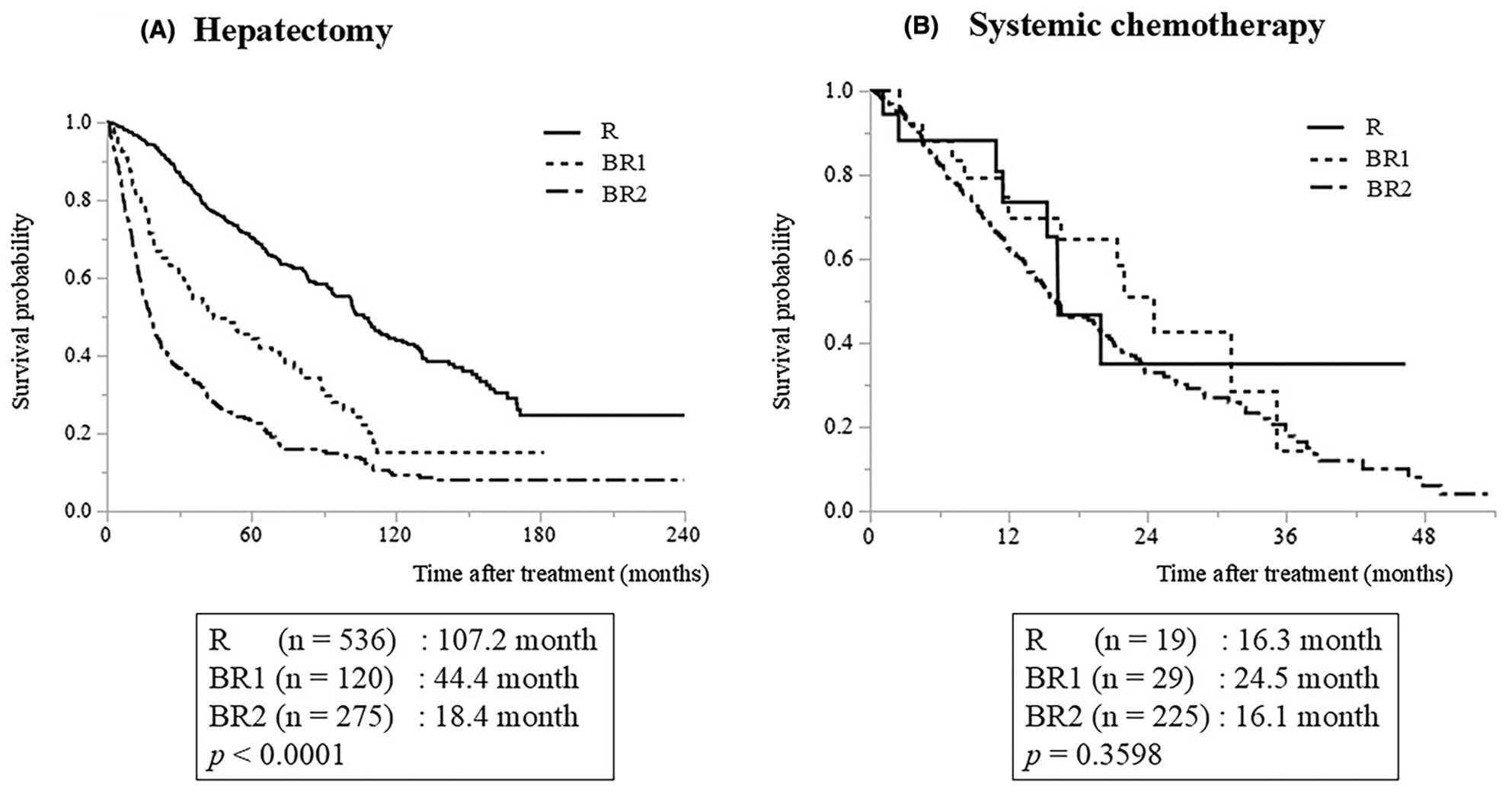 Treatment outcomes of hepatectomy and systemic chemotherapy based on oncological resectability criteria for hepatocellular carcinoma