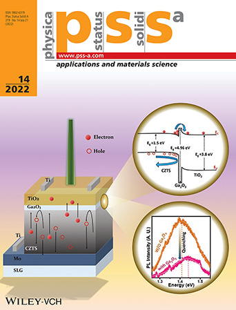 Interface Engineering of CZTS/TiO2 Heterojunction Using Wide-Bandgap Ga2O3 Passivation Interlayer for Efficient Charge Extraction Volume 219 Issue 14, 2022