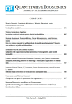 Quantitative Economics