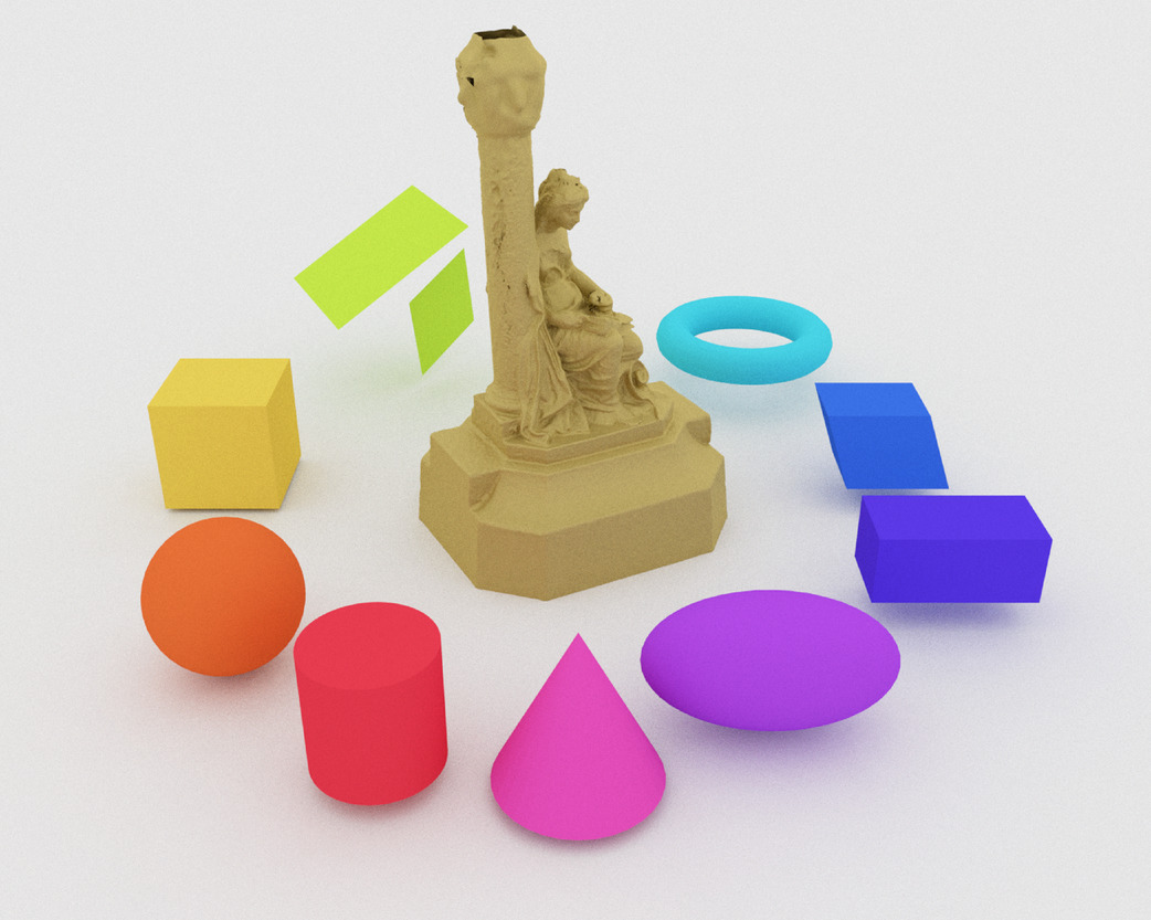 A Survey of Simple Geometric Primitives Detection Methods for Captured 3D Data