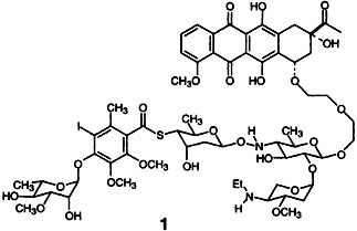 Synthesis and a Preliminary DNA Binding Study of Hybrids of the Carbohydrate Domain of Calicheamicin γ and the Aglycone of Daunorubicin: Calichearubicins A and B