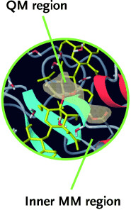 Multiscale Modeling of Biological Functions: From Enzymes to Molecular Machines (Nobel Lecture)