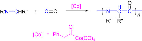 Metal-Catalyzed Copolymerization of Imines and CO: A Non-Amino Acid Route to Polypeptides
