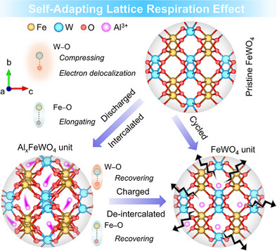 Self-Adapting Lattice Respiration Enabled by Crystal Design and <i>d</i>-<i>p</i> Orbital Hybridization Toward Highly Stable Rechargeable Aluminum Batteries