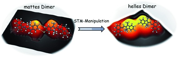 Identification of Molecular-Adsorption Geometries and Intermolecular Hydrogen-Bonding Configurations by In Situ STM Manipulation