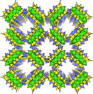 Construction of Mesoporous Frameworks with Vanadoborate Clusters