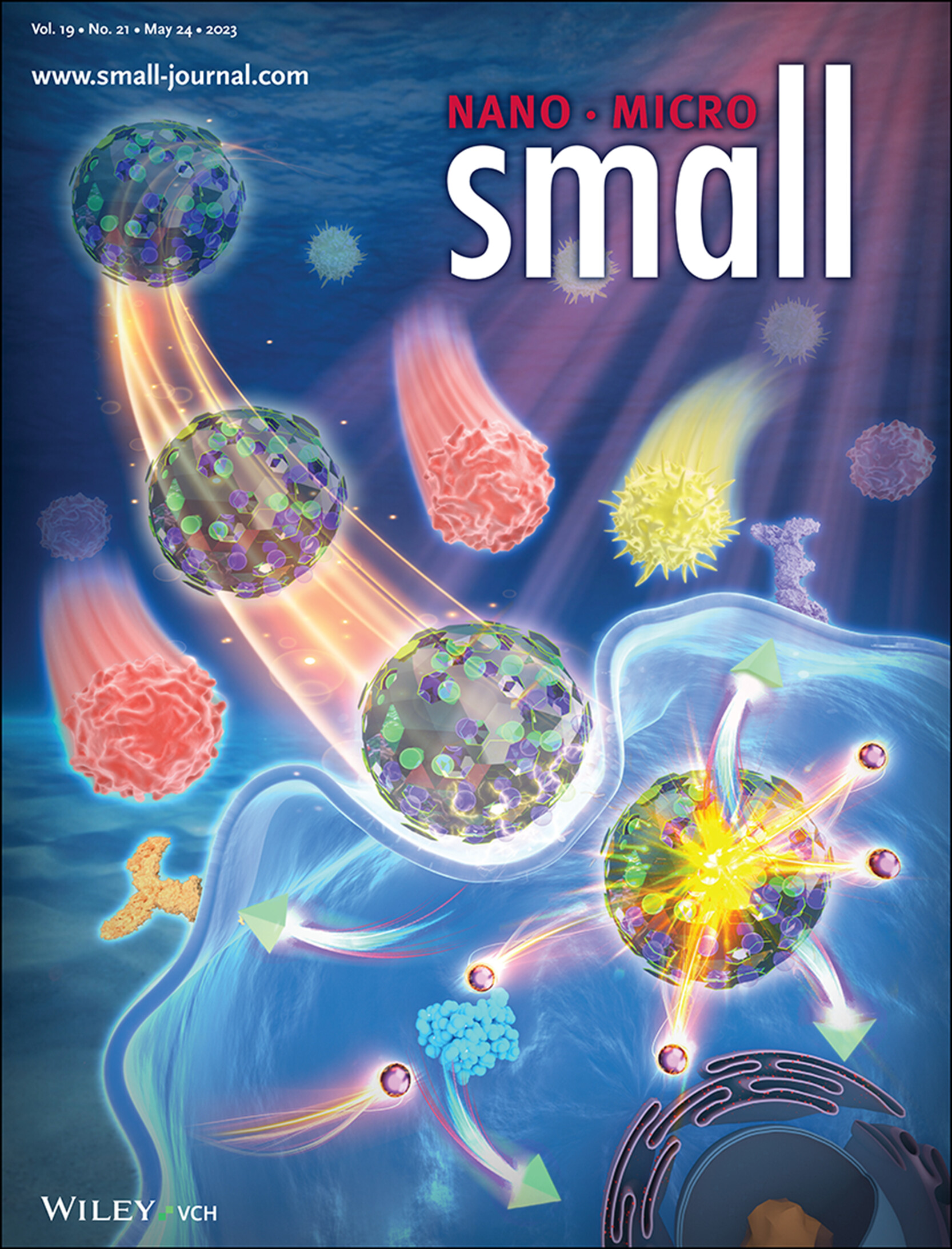 Precision Delivery of Dual Immune Inhibitors Loaded Nanomodulator to Reverse Immune Suppression for Combinational Photothermal-Immunotherapy (Small 21/2023) Volume 19 Issue 21, 2023