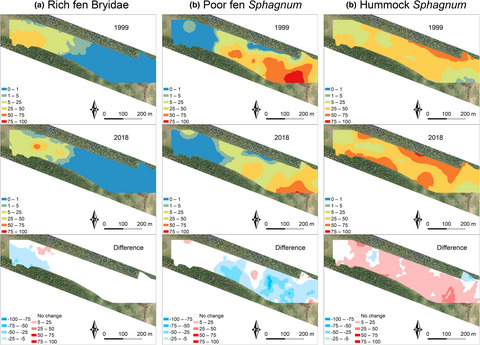 Accelerated vegetation succession but no hydrological change in a boreal fen during 20 years of recent climate change