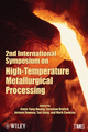 Cover image of 2nd International Symposium on High‐Temperature Metallurgical Processing