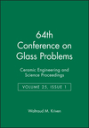 Cover image of 64th Conference on Glass Problems: Ceramic Engineering and Science Proceedings