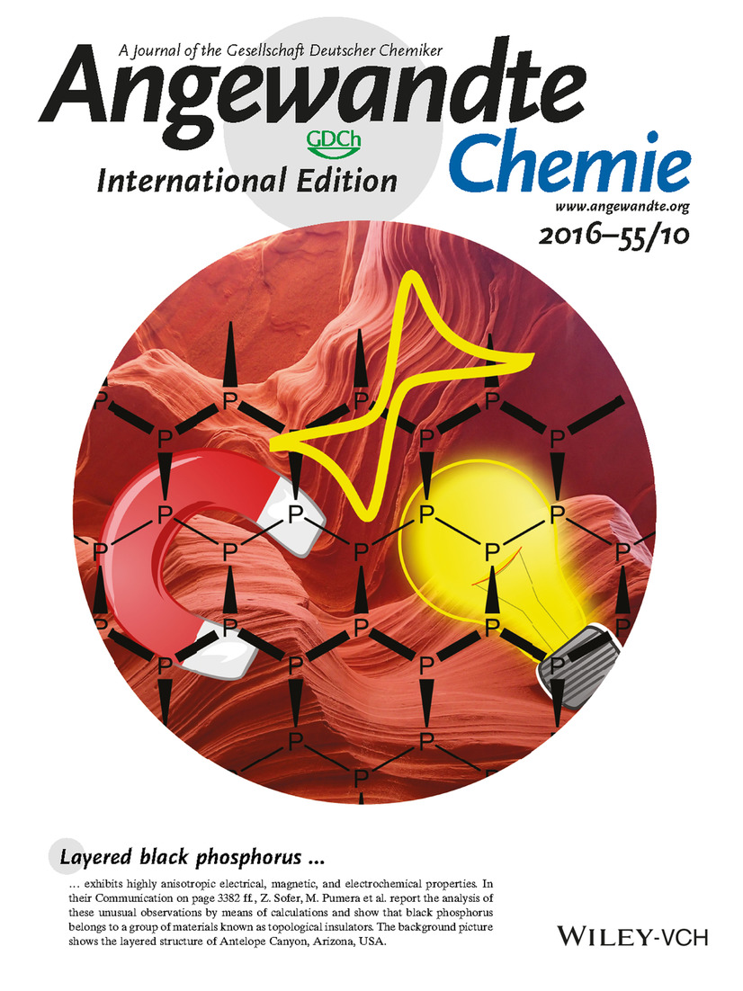 Rücktitelbild: Layered Black Phosphorus: Strongly Anisotropic Magnetic, Electronic, and Electron-Transfer Properties (Angew. Chem. 10/2016) Volume 128 Issue 10, 2016