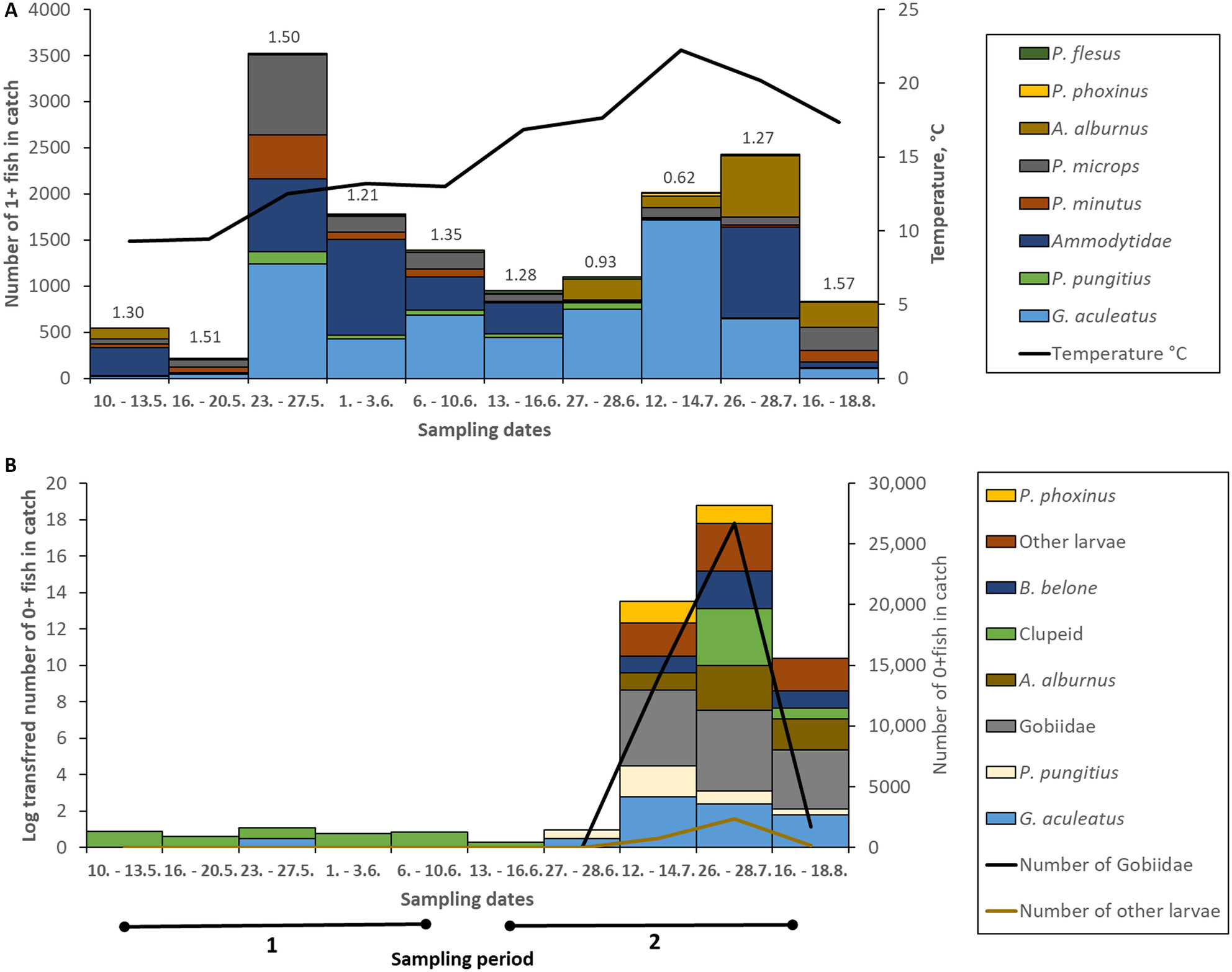 Variation in Community Structure and Abundance of Fish in Simple Structured Shallow Sandy Habitats