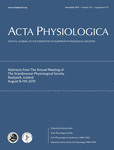 Abstracts from The Annual Meeting of The Scandinavian Physiological Society, Reykjavik, Iceland, August 8‐11th 2019 cover image